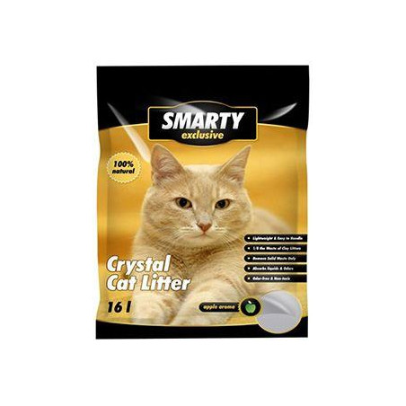 Podestýlka Smarty Exclusive silikát, jablko 16l