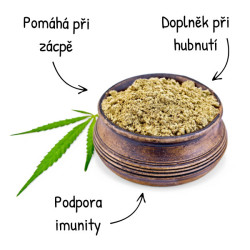 Konopné otruby 10kg