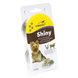 Gimborn konz. ShinyDog kuracie/hovädzie 2x85g