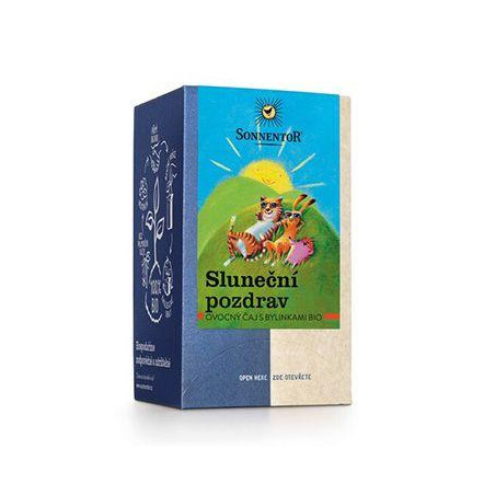 Čaj Sonnentor Sluneční pozdrav BIO 18x2,5g