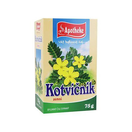 Čaj Apotheke Kotvičník zemní nať sypaný 75g