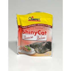 Gimpet kočka konz. ShinyCat  Junior tuňák 2x70g