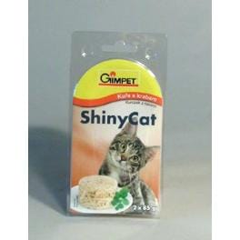 Gimpet mačka konz. ShinyCat kura / krab 2x85g