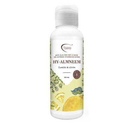 Aromafauna HY-ALMNEEM mycí olej na ruce 100 ml