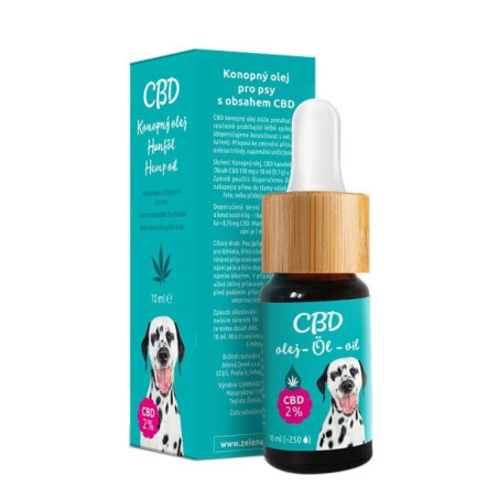 CBD Konopný olej pro zvířata 2% 10ml