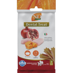 N&D PUMPKIN Dog Dental Snack Chicken M & L 100g