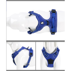 Postroj Reflex Active Outdoor pro psy modrý M 56-69