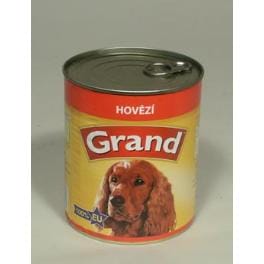 GRAND konz. pes hovädzie 850g