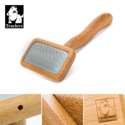 Kartáč na vyčesávání pro velké psy Eco Bamboo L