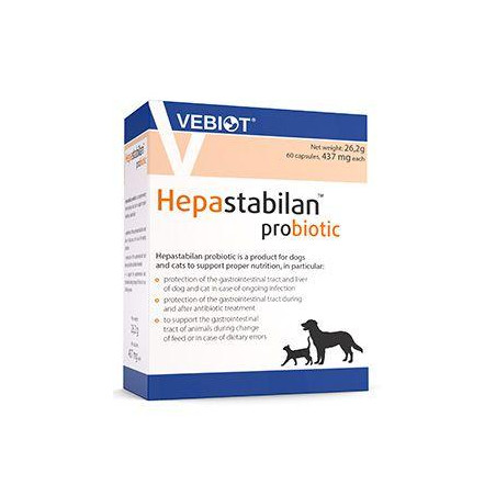 Hepastabilan Probiotic pro psy a kočky 60cps