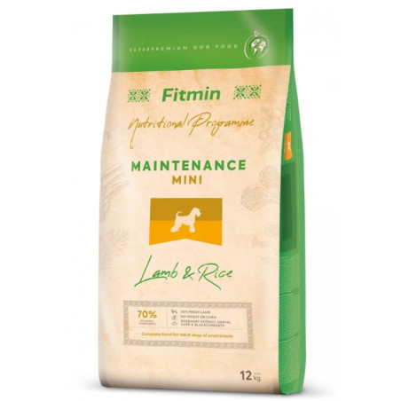 Fitmin Dog NP Mini Maintenance Lamb&Rice 12kg