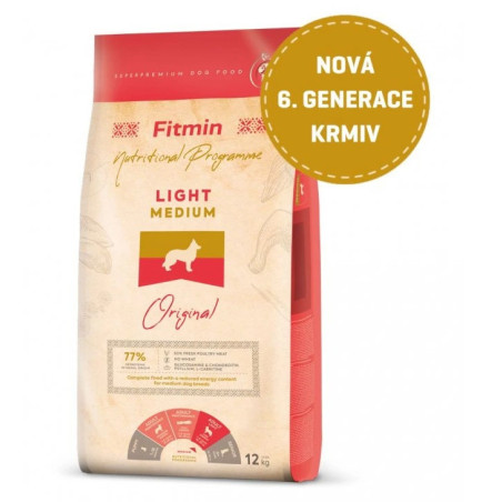 Fitmin Dog NP Medium Light Original 12kg