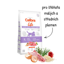 Calibra Dog Life Junior Small&Medium Breed Lamb 12kg