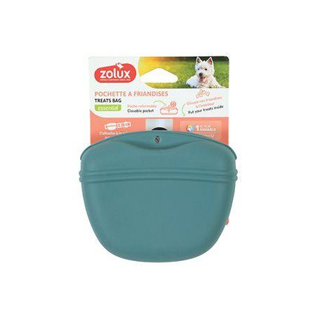 Kapsička na pamlsky SILIKON modrá Zolux