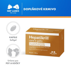 Hepatikrill Pes a kočka 30 kps