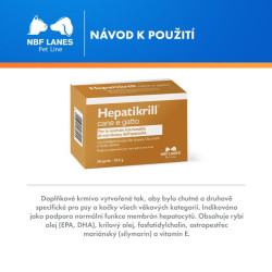 Hepatikrill Pes a kočka 30 kps