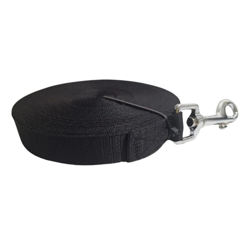Dinofashion Dog Stopovací vod. černé  20m/2cm
