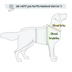 Postroj Hurtta Weekend Warrior II ECO lilkový 75-100