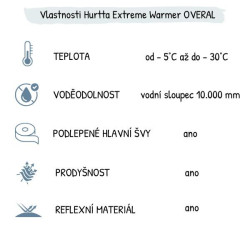 Obleček Hurtta Extreme overal lilkový 30S