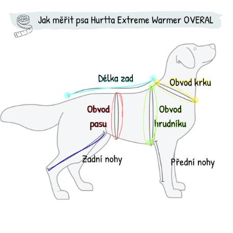 Oblek Hurtta Extreme overal černicový 25S
