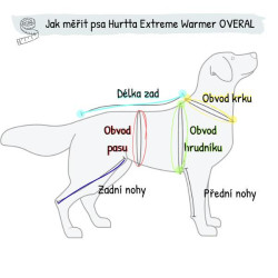 Oblek Hurtta Extreme overal černicový 45M