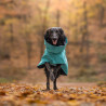 Obleček Hurtta Monsoon coat II ECO paví zeleň 40XS