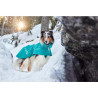 Obleček Hurtta Monsoon coat II ECO paví zeleň 45XS
