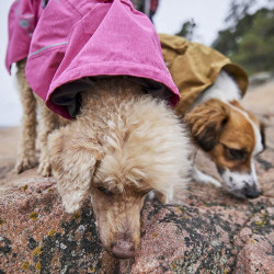 Obleček Hurtta Monsoon coat II ECO pískový 45XS