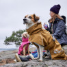 Obleček Hurtta Monsoon coat II ECO pískový 50