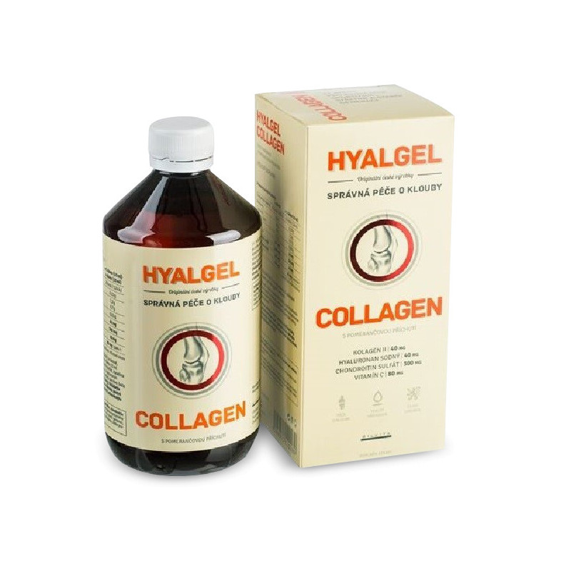 Hyalgel Collagen na klouby 500ml