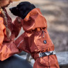 Obleček Hurtta Mudventure Coat ECO skořicový 60