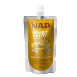 NAP Arašídové máslo pro psy s banánem - 120ml