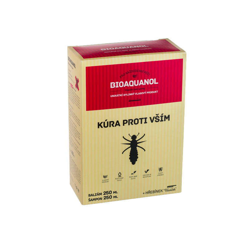 Bioaquanol kúra proti vším 2x250ml