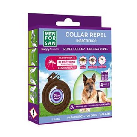 Menforsan Obojek proti klíšť/blech repelentní pes 57cm