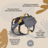 Batoh Hurtta Expedition Pack ECO ostružinový 75-95