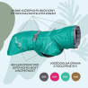 Obleček Hurtta Monsoon coat II ECO paví zeleň 60