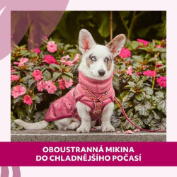 Obleček Hurtta Razzle-Dazzle Midlayer červený 45