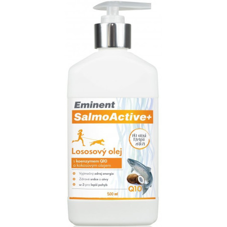 Eminent Lososový olej SalmoActive+ psi a kočky 500ml