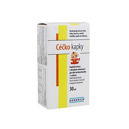 Céčko kapky děti od 1m+ 30ml Generica