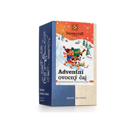 SONNENTOR Čaj Adventní ovocný 18 sáčků BIO
