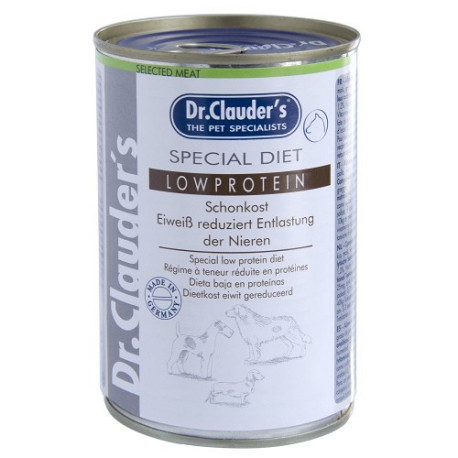Dr.Clauder´s Dog konz. Special Diet Low Protein 400g