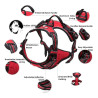 Postroj Reflex Active Outdoor pro psy oranžový S 43-56