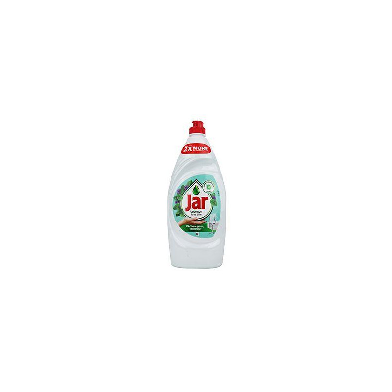 Saponát na nádobí Jar Sensitive Tea Tree&Mint 900ml