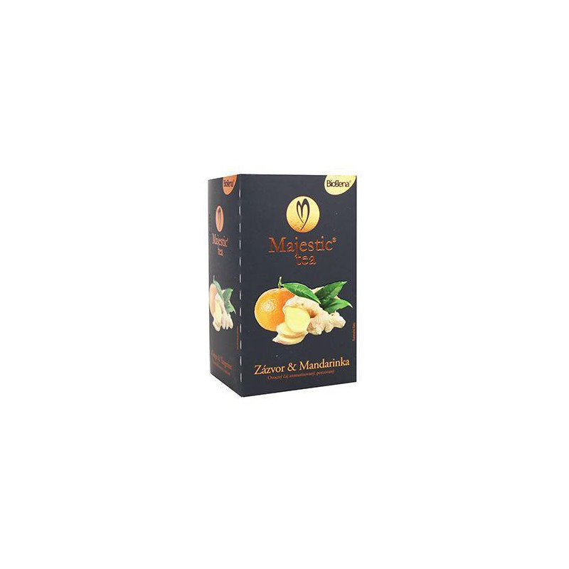 Čaj Biogena Majestic Tea Zázvor&Mandarinka 20x2,5g