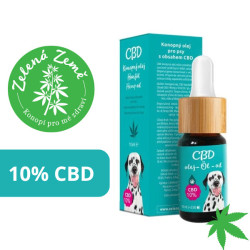 CBD Konopný olej pro zvířata 10% 10ml