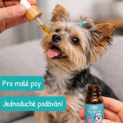 CBD Konopný olej pro zvířata 2% 10ml