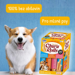 Churu Dog BOX Rolls Chicken wraps Variety 20x12g