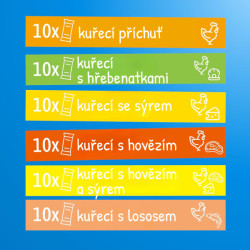 Churu Cat BOX Chicken Variety 60x14g