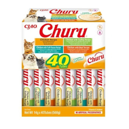 Churu Cat BOX Chicken Variety 40x14g