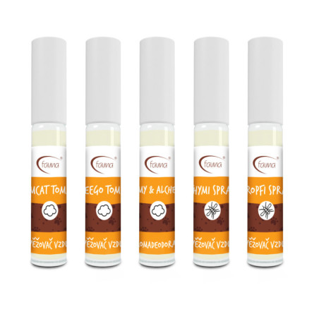 Aromafauna Testovací Sada LIKVIDÁTORŮ PACHU 5x3ml